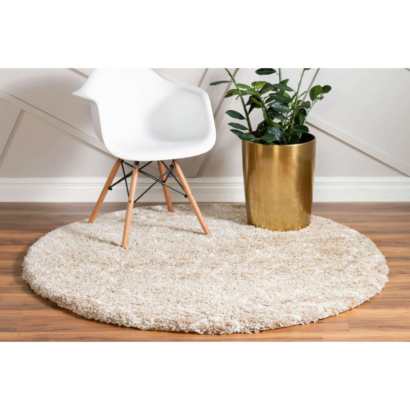 Walsenburg Oriental Indoor Rug, Round 8'