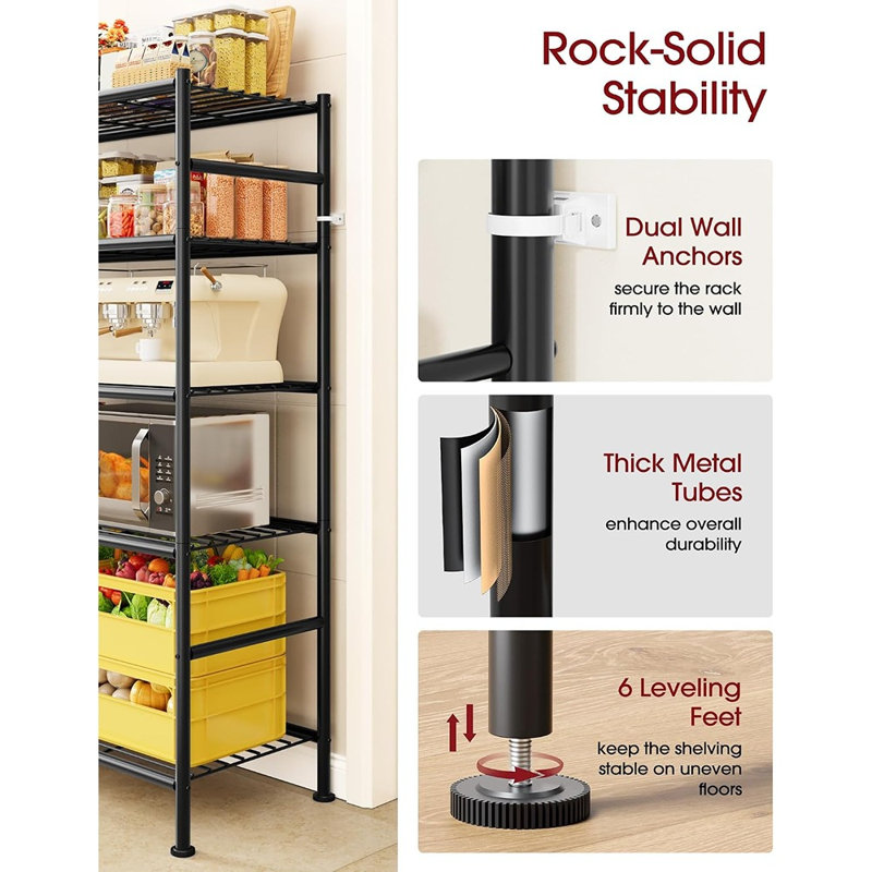 1 Piece Stainless Steel Basic Storage System