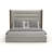 Dipson Upholstered Wingback Bed-1252188079-1252188075