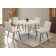 Bledar 4 - Person Four Leg Dining Set