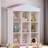 House-Shaped Storage Rack With Nine Storage Compartments And Colorblock Design-497316608