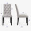 Chaises de salle à manger rembourrées Arias-271337985