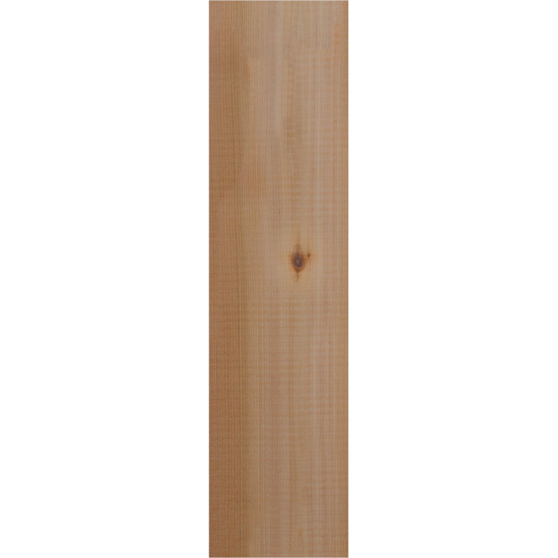 New Brighton Corbel avec plaque arrière, H 22 po x l 5,5 po x P 10 po, Cèdre rouge, Lisse
