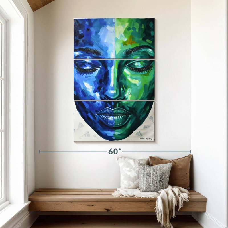 L'autre côté II, H 50 po x l 32 po