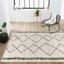 Tapis crème / noir Bradt Moroccan Beni Souk-812969018