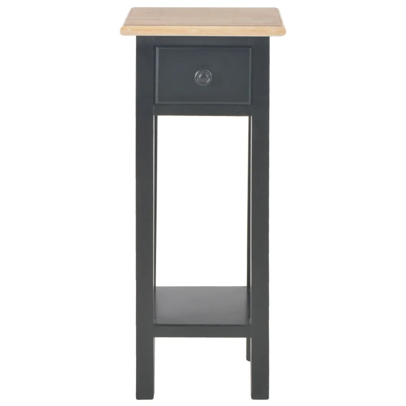Luna End Table, Black
