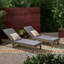 Chaise longue avec coussins Muir Sun-2077926118