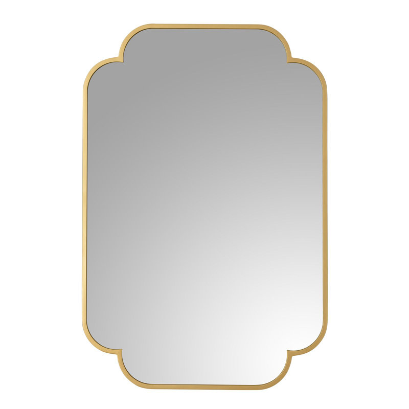 Miroir mural Macluu, Or, 36 po x 24 po