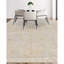 Silk Oriental Area Rug in Beige/Light Yellow