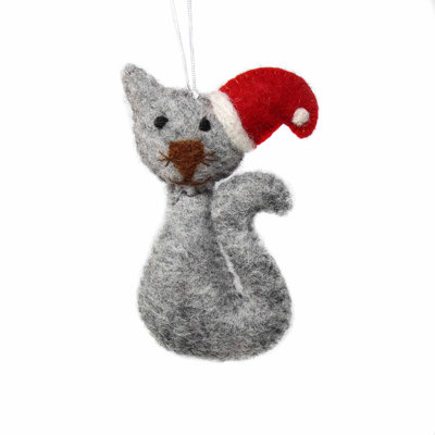 5'' Handmade Fabric Animals Hanging Figurine Ornament