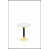White Top/Black/Gold Base est en rupture de stock
