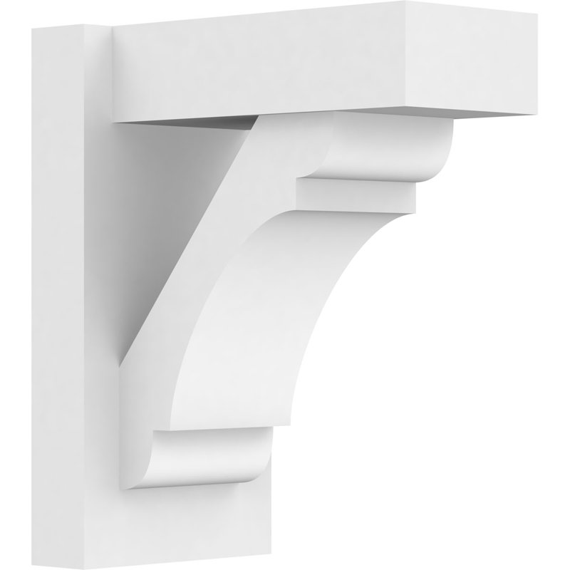 Perspectives en PVC de qualité architecturale avec extrémités blocs, H 14 po x P 12 po, L 7 po