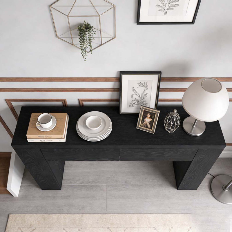 Sofa Table,Hallway Table, Black