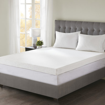 4" Gel Memory Foam with 3M Cover Mattress Topper