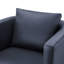 Fauteuil demi-tonneau pivotant en similicuir-1263490517