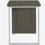 Bureau réversible à 3 tiroirs gris patiné-421116909