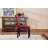 Urban Style Solid Wood Leatherette Padded Parson Chair, Set of 2 21"L X 16.5" W X 35.5" H. Seat Cushion: 17"L X 16.5"W X 18"H-2014873687