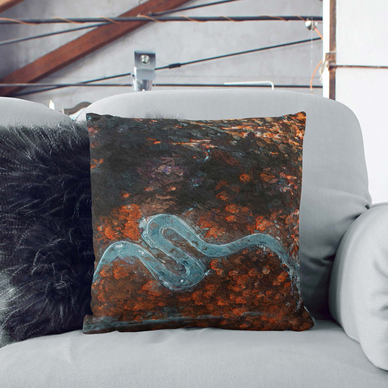 Square Cushion, 40cm H x 40cm W x 15cm D