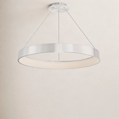 Romain Single Light Acrylic Dimmable LED Pendant