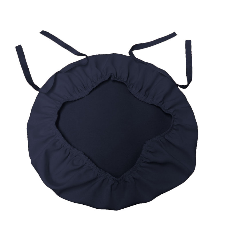 Outdoor 2'' Dining Chair Cushion Cover, Navy