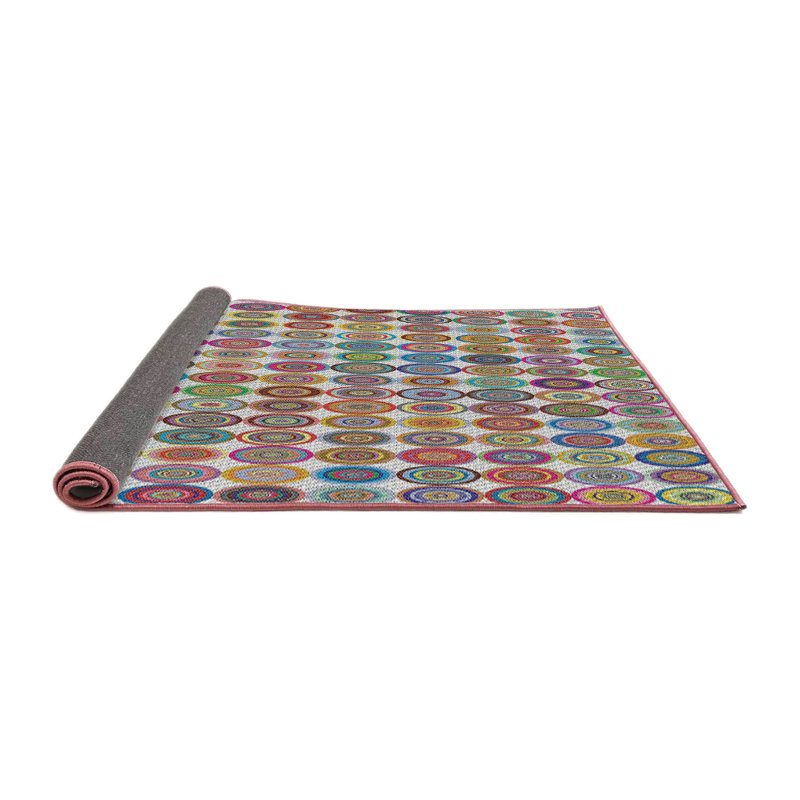 Priolo Geometric Indoor Rug, Round 4'