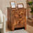Tryston 3-pieces Rustic & Farmhouse Queen Bedroom Set, Brown-118138202-118138203