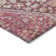 Machine Washable Indoor/Outdoor Xhevrie Merlot Rug