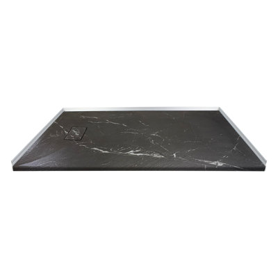 Transolid Trimslate Plus 60-in x 36-in Zero Threshold Tub Replacement Shower Base with End Drain