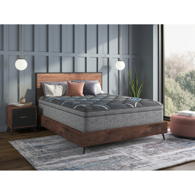 15" Euro Top Queen - Sized Mattress, Pocketed Coils, Comfort Design, Dual Cooling Technology Integration, Breathable Foam, Contouring Support, Additional Cooling, Long Lasting Marvelous Middle