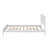 Solid Wood Bed Frame With Headboard, Foot Board And Slats-241720416-241720417