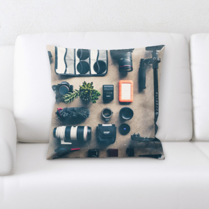 Coussin décoratif Go Pro