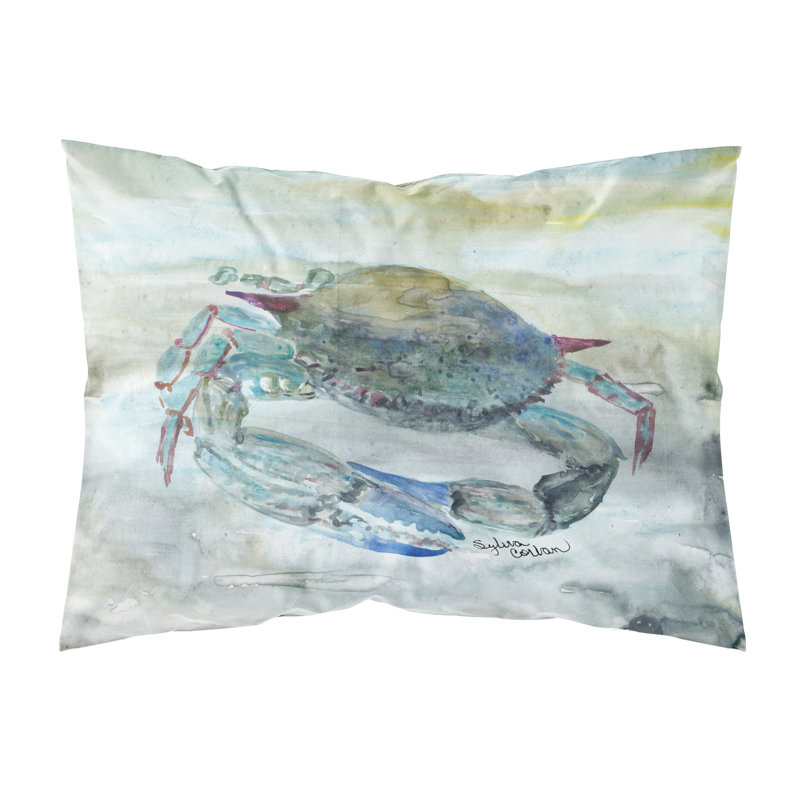  Taie d'oreiller crabe aquarelle