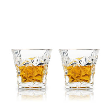 2 Piece 10 oz. Crystal Glassware Set (Set of 2) A&A Wonders