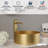 Vessel Sink Faucet Single-handle Bathroom Faucet with Drain Assembly-102921295