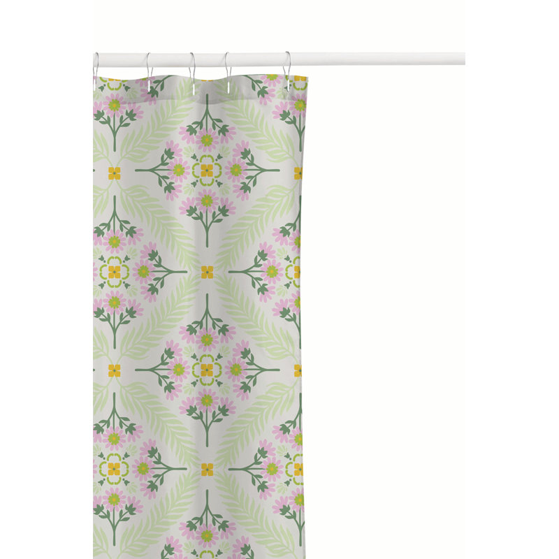 Eden Ultra-Thin Lightweight Shower Curtain, Ivory