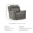 Gordils Faux Leather Power Recliner-2093261196