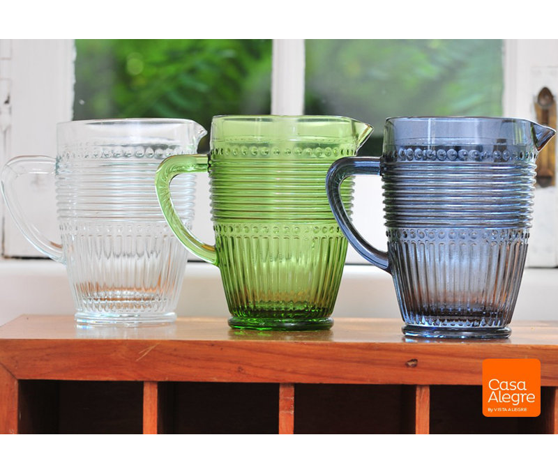 Campania 33.81oz. Glass Pitcher, Clear