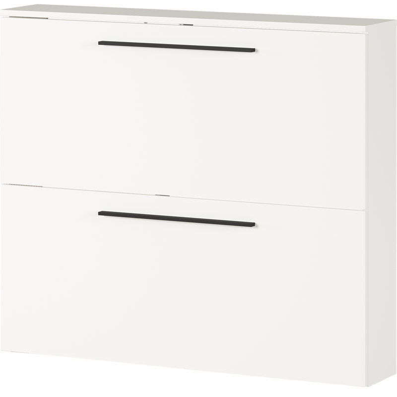 Wildomar Shoe Storage Cabinet, White