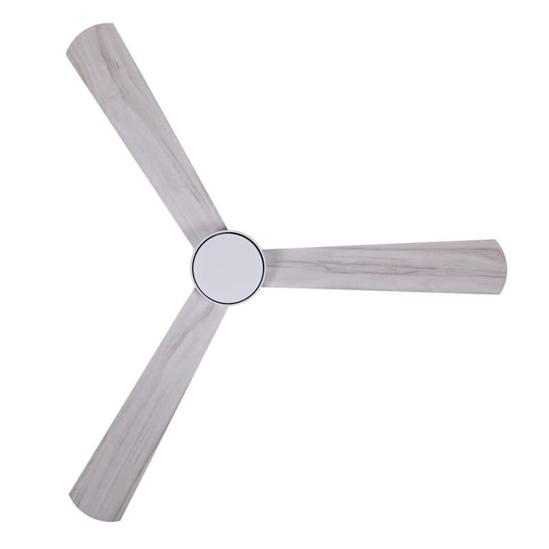 Climate III 52in 3-Blades Indoor Ceiling Fan with Remote Control, White