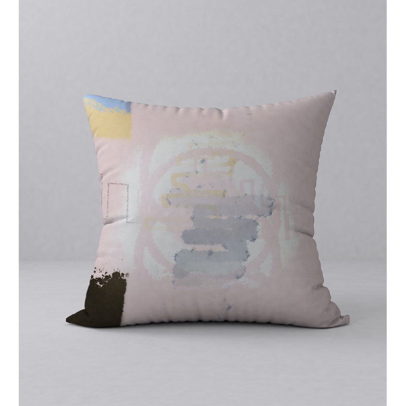 Housse de coussin carrée Anella/insert, H 18 po x l 18 po