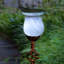 Piquet de jardin en verre soufflé à la main Exhart, 4 par 31 pouces-1536726215