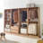 Home Imports Emporium Freestanding Walk In Closet System for Closet Room Rectangular Oak Wood Open Concept Design with Spacious Shelving and Hanging Storage