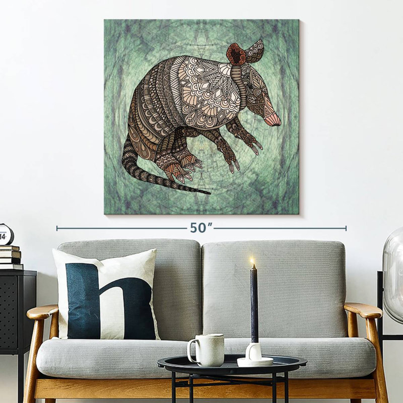 Brampt Armadillo, 33" H x 33" W