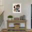 Silver Polystyrene Picture Frame with Mat