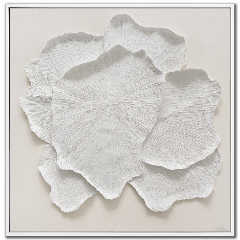 «Delicate Petal II», art mural sur toile
