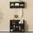 Shoe Storage Bench With Shelves And 4 Hooks, Elegant Hall Tree With Wall Mounted Coat Rack, Entryway Organizer For Hallway, Foyer, Mudroom-169745575