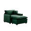 Fauteuil contemporain contemporain à siège profond et confortable avec repose-pieds et coussin-1512191998