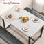 Ensemble de table de salle à manger pour 4 personnes avec 2 bancs rembourrés-129936739-129936743-129936742-129936738-129936744
