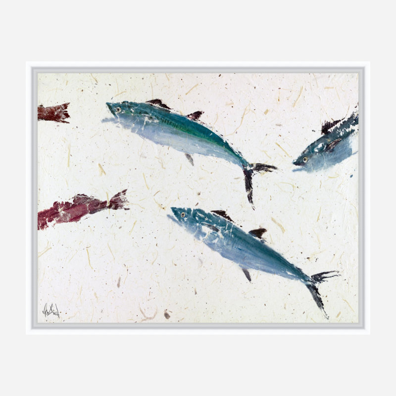 Mackerel By John Beard - Gallery Wrapped Canvas Print;Mackerel By John Beard - Gallery Wrapped Canvas Print Print by John Beard