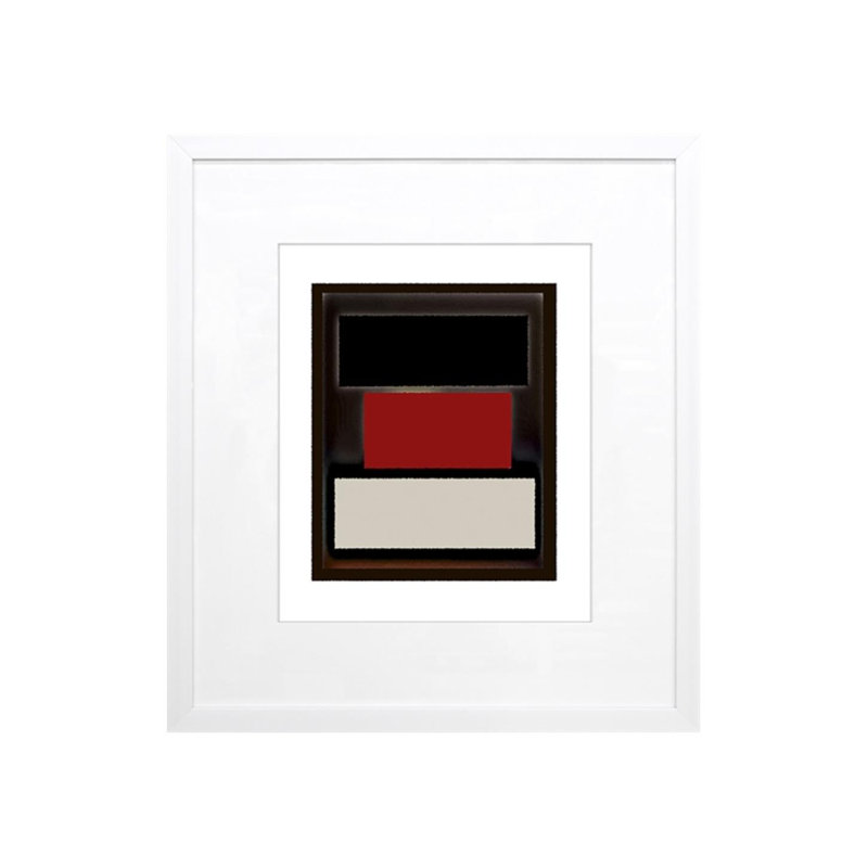 Shape Shifter IV Print by Jeffrey Goodman, Glass Coat, 29" H x 24" W x 1.5" D